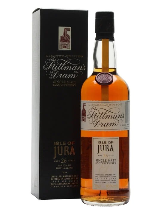 Isle of Jura 1965 26 Year Old Stillman's Dram Island Single Malt Scotch Whisky | 700ML - Whiskey