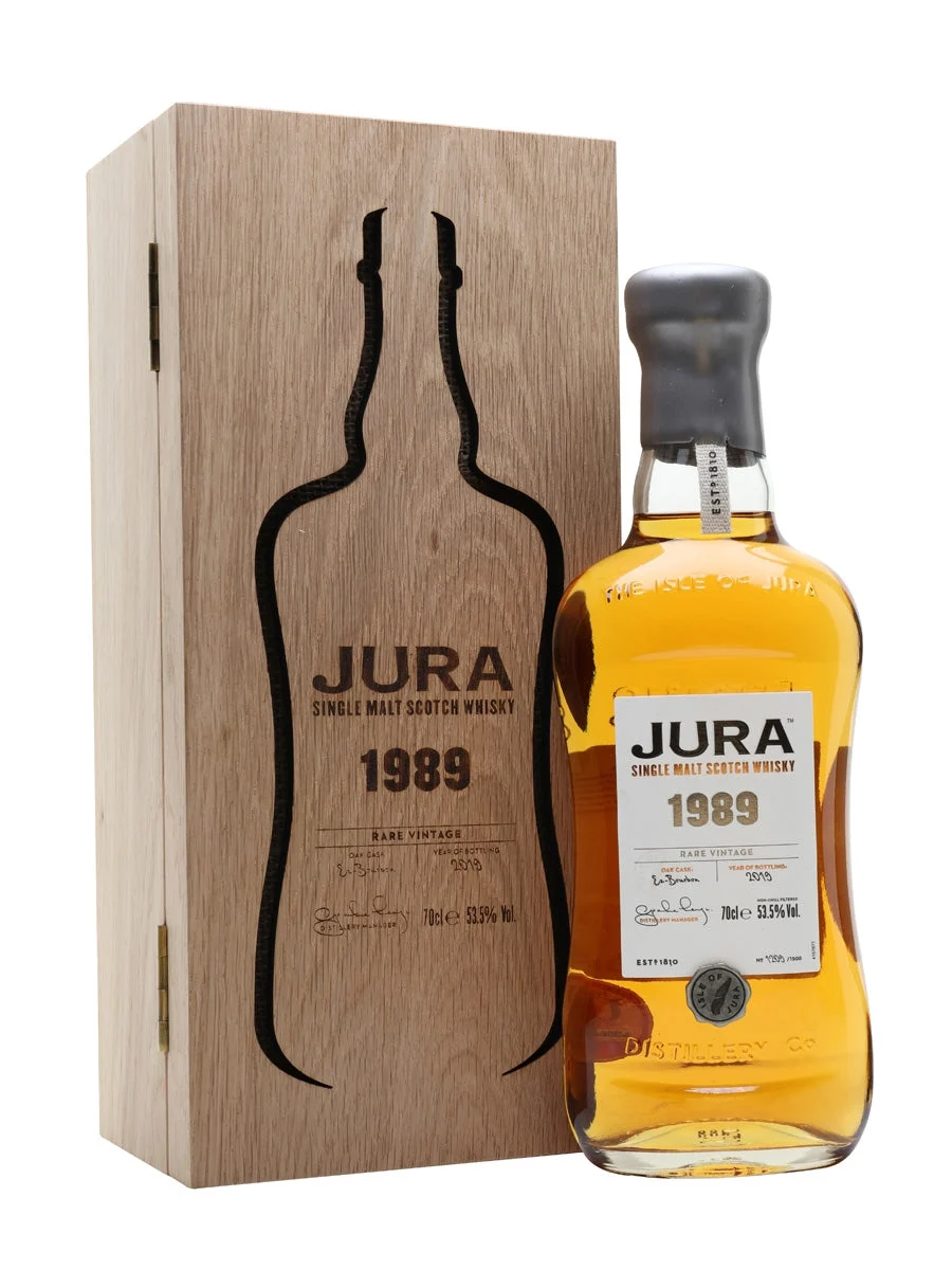 Jura 1989 Rare Vintage Single Malt Scotch Whisky - Whiskey