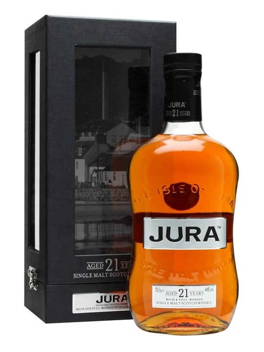 Isle of Jura Distillery 21 Year Old Single Malt Scotch Whisky - Whiskey
