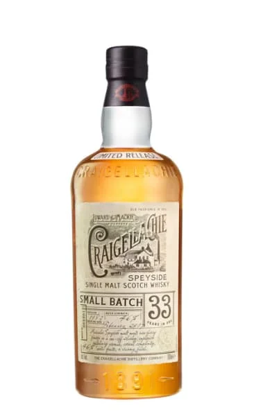 Craigellachie 33 Year Single Malt Scotch Whisky - Whiskey