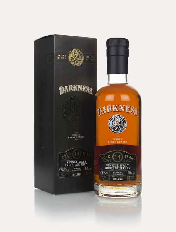 Irish Single Malt Whiskey 14 Year Old Oloroso Cask Finish (Darkness) Scotch Whisky | 500ML