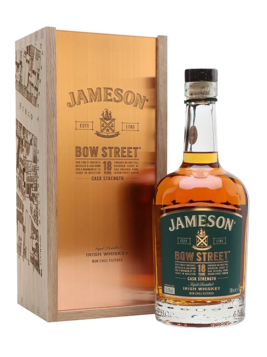 Jameson Bow Street 18 Year Irish Whiskey
