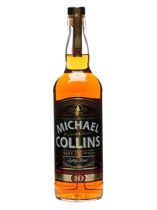 Michael Collins 10 Year Old Lightly Peated Single Malt Irish Whiskey