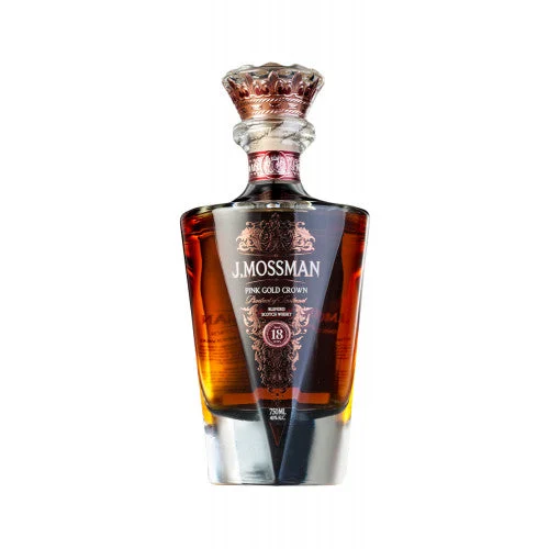 J. Mossman 18 años Pink Gold Crown Whisky escocés mezclado