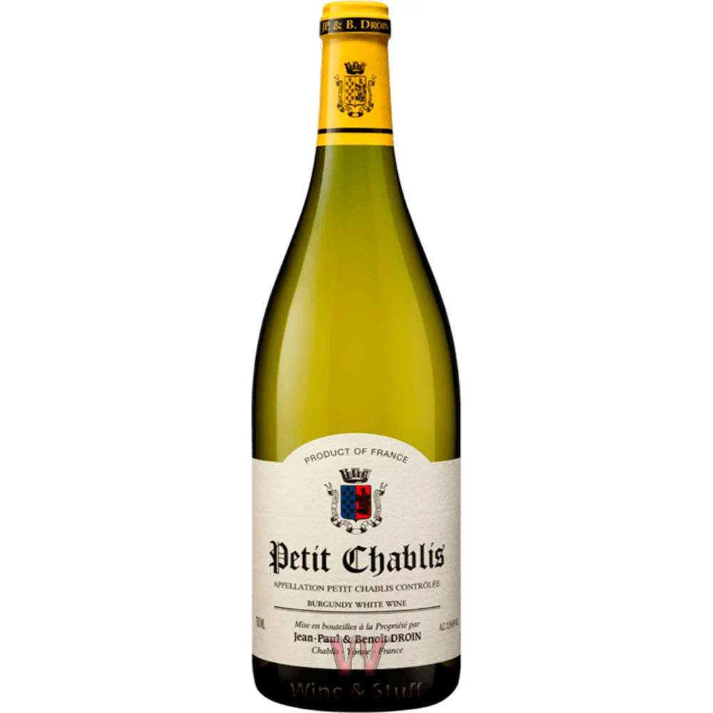 Jean-Paul & Benoit Droin Petit Chablis 2019 Branco