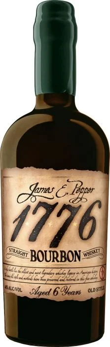 James E. Pepper 1776 Whisky Bourbon puro de 6 años