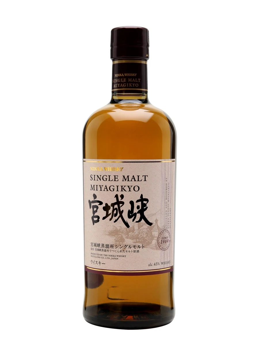 Nikka Miyagikyo Japanese Single Malt Whisky - Whiskey