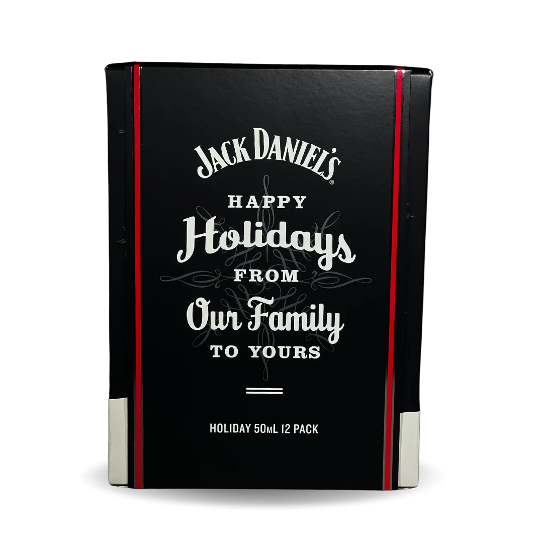 Jack Daniel’s Holiday Countdown Advent Calendar | 2024 Edition 12 Days of Christmas - Whiskey