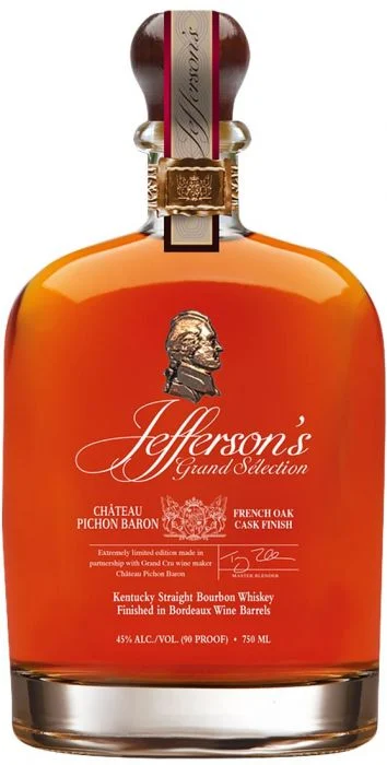 Acabado en barrica Chateau Pichon Baron Grand Selection de Jefferson - Whisky