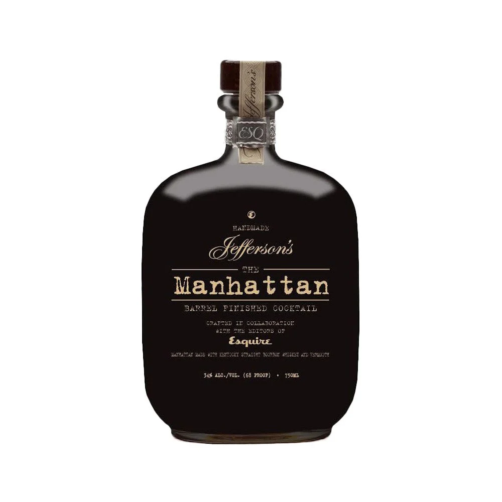 Jefferson's The Manhattan Barrel Finished Cocktail | Ready to Drink - Whiskey