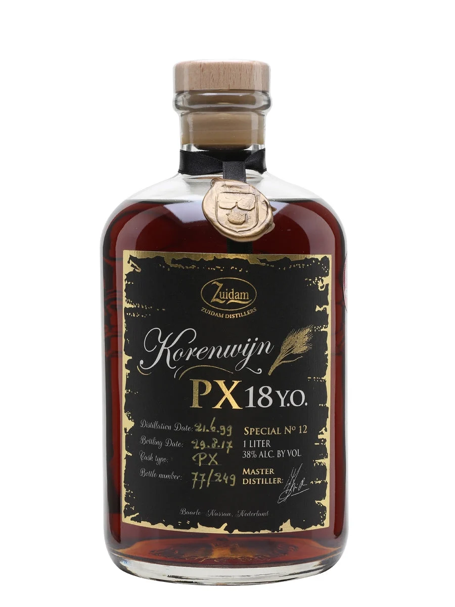 Zuidam Korenwijn 18 Year Old PX Cask Genever Gin | 1L