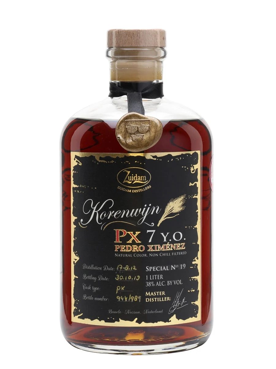 Zuidam Korenwijn Pedro Ximenez Cask #19 7 Year Old Genever Gin | 1L