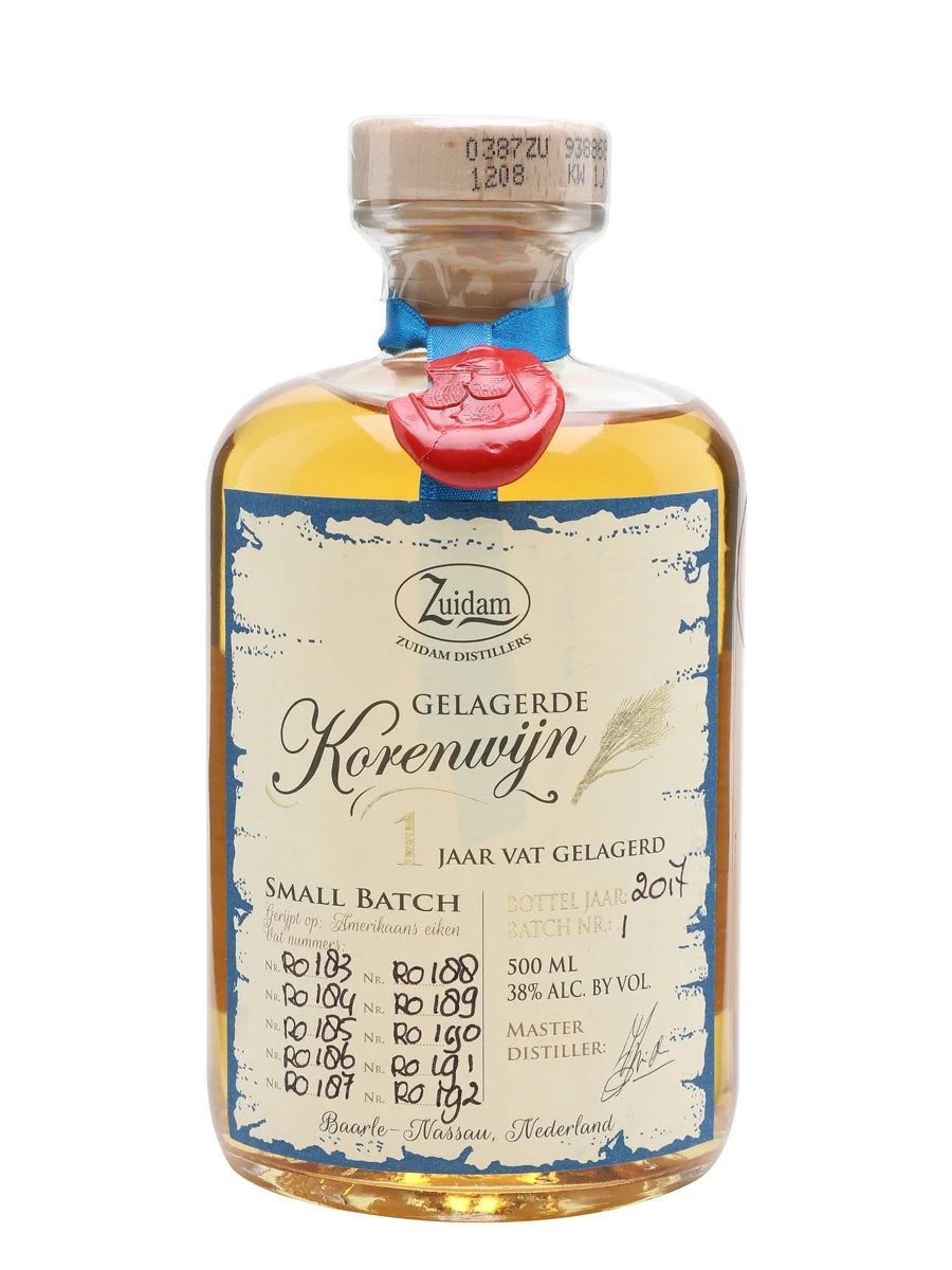 Zuidam 1 Year Old Korenwijn Jenever | 500ML - Liqueur