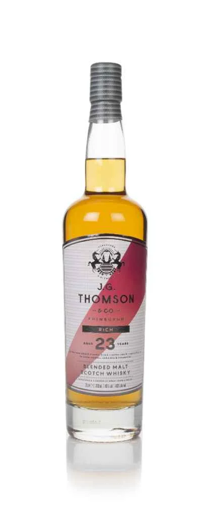 J.G. Thomson 23 Year Old Blended Malt Scotch Whisky | 700ML - Whiskey
