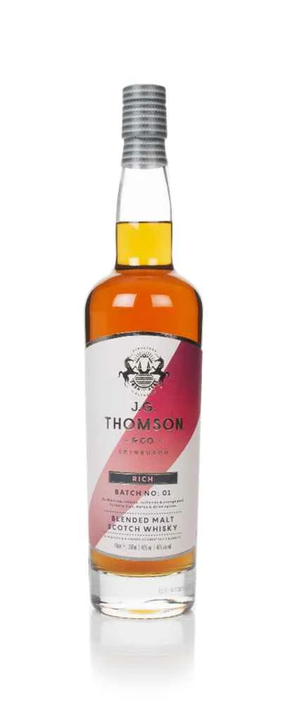 J.G. Thomson Rich Blended Malt Scotch Whisky | 700ML - Whiskey