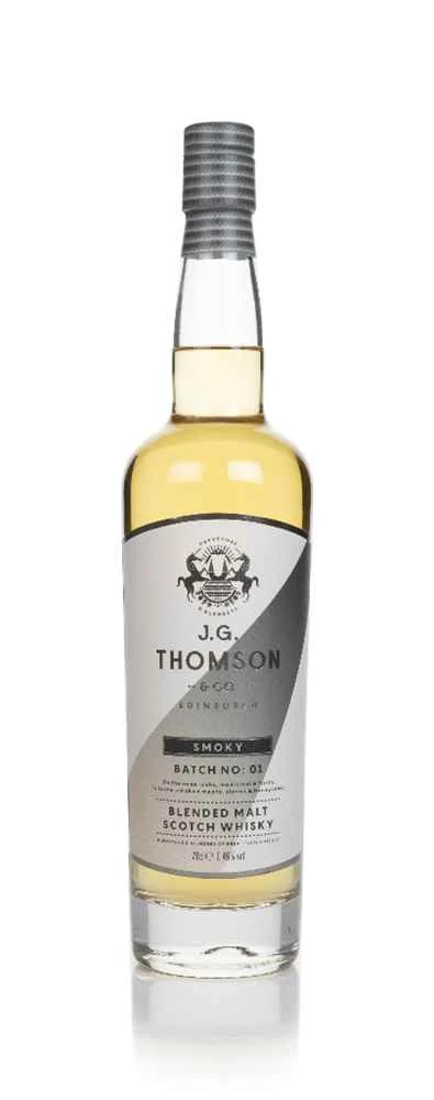J.G. Thomson Smoky Blended Malt Scotch Whisky | 700ML - Whiskey