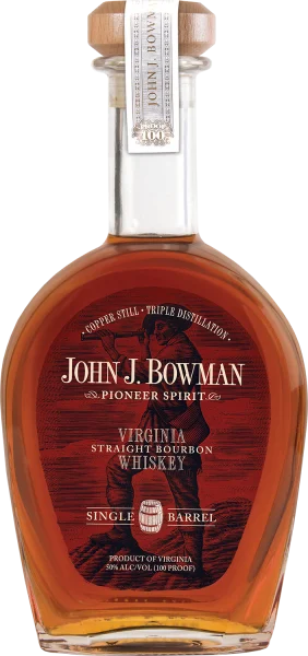 John J. Bowman Single Barrel Virginia Straight Bourbon Whiskey