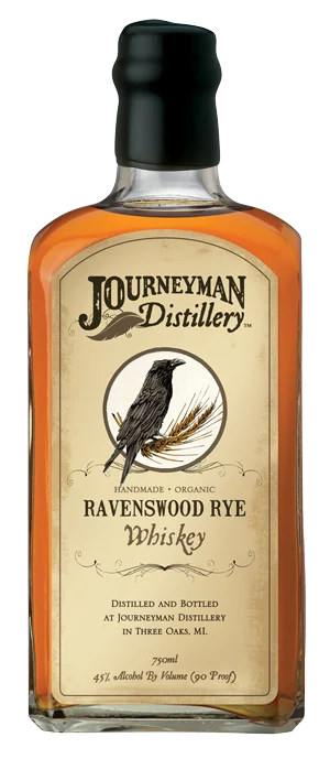Journeyman Distillery Ravenswood Rye Whiskey