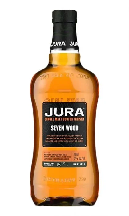 Isle of Jura Seven Wood Single Malt Scotch Whisky - Whiskey
