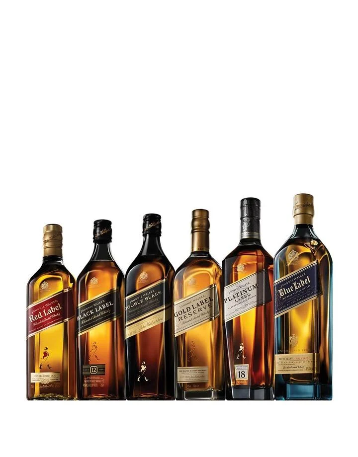 Johnnie Walker® Collection (6 Bottles) Scotch Whisky - Whiskey