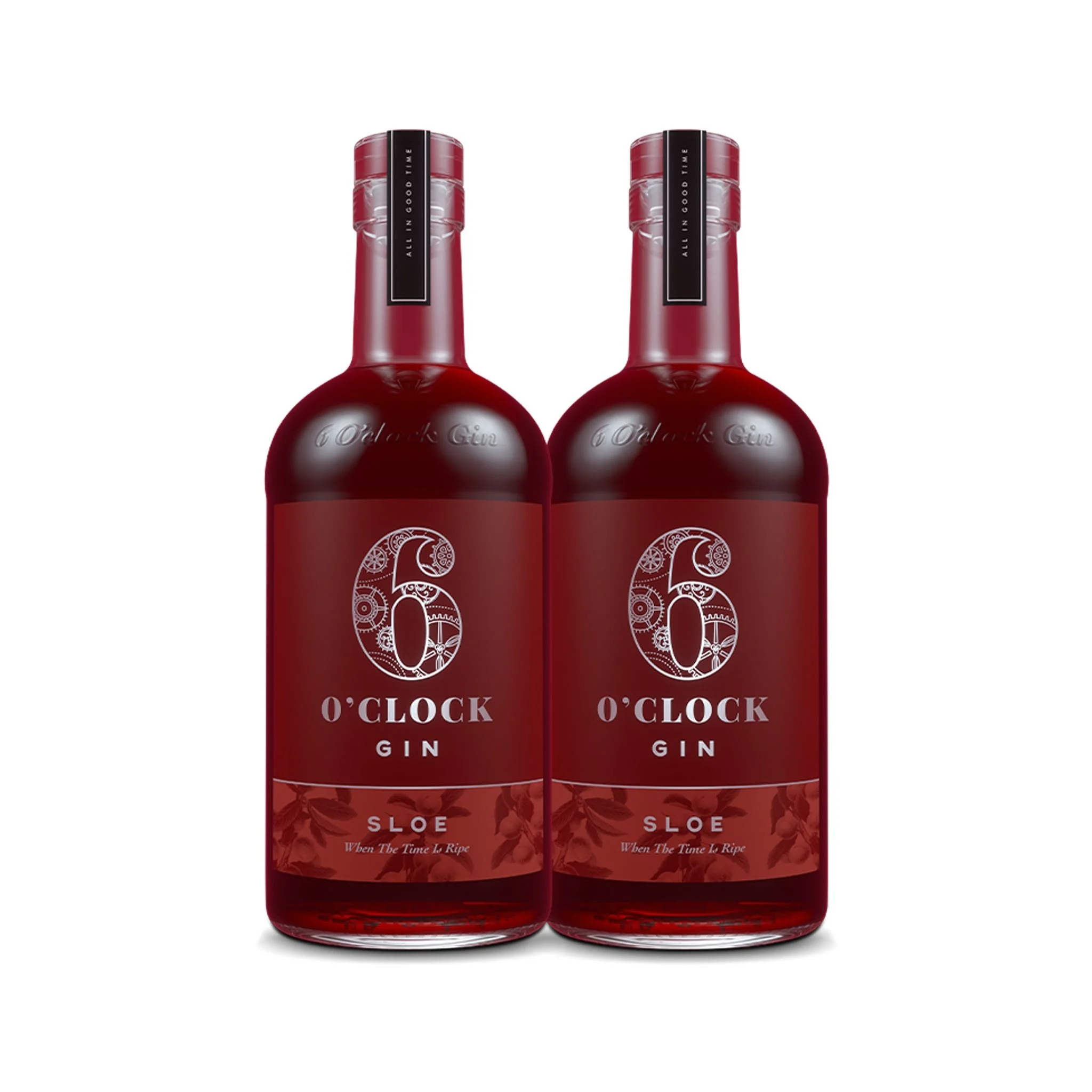6 O'Clock Sloe Gin (2) Bottle Bundle
