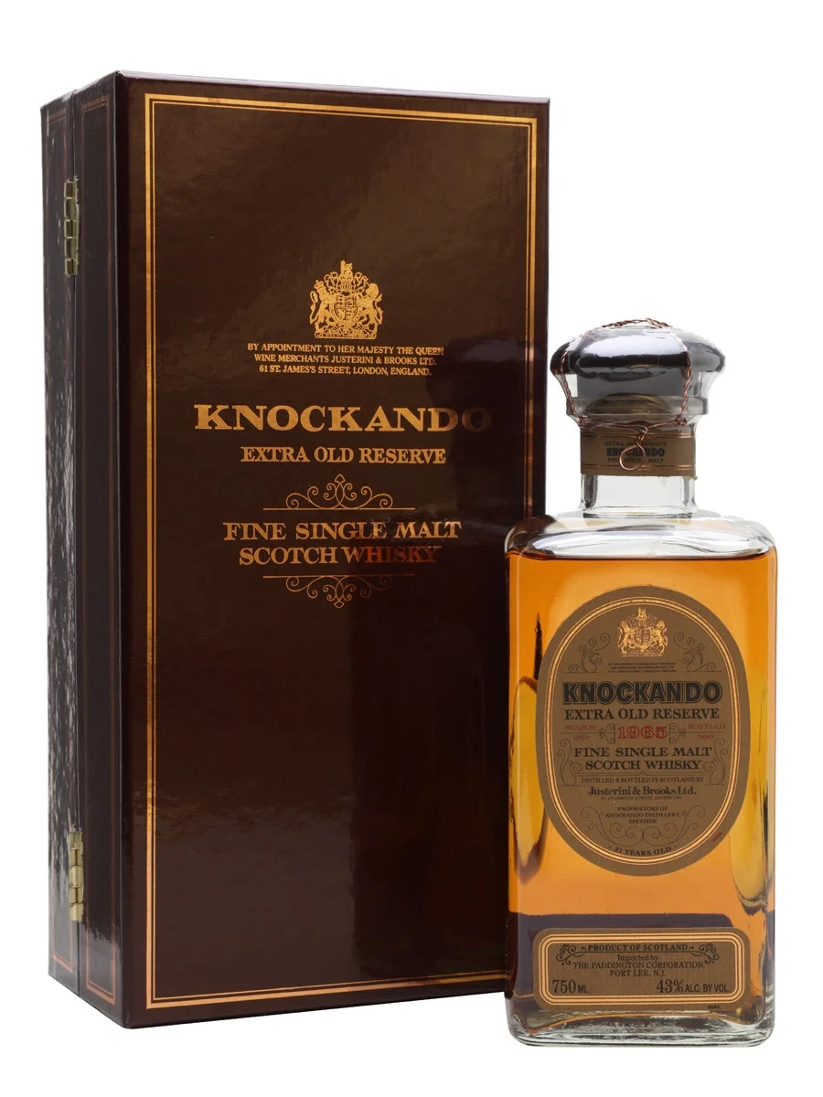 Knockando 1965 Extra Old Reserve Bot.1990 Speyside Single Malt Scotch Whisky - Whiskey
