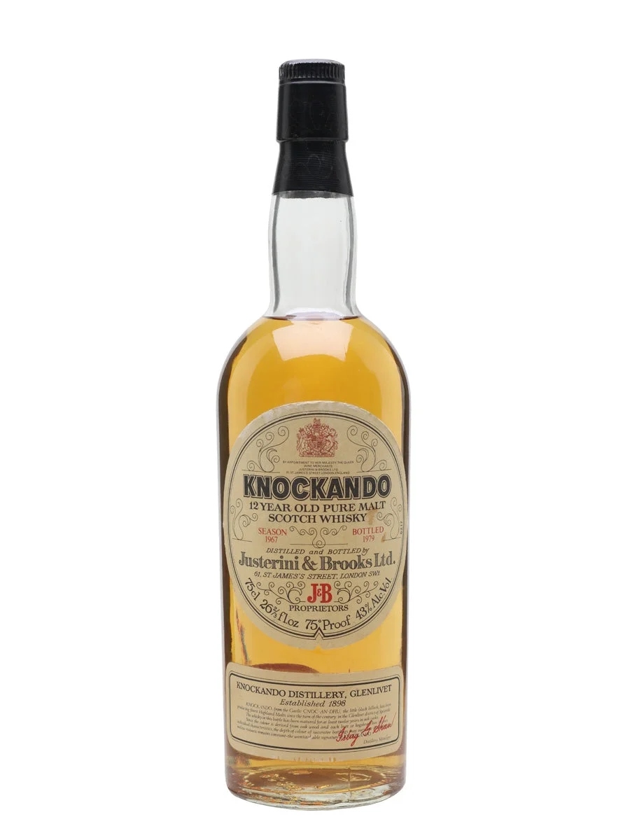 Knockando 1967 Bot.1979Speyside Single Malt Scotch Whisky - Whiskey
