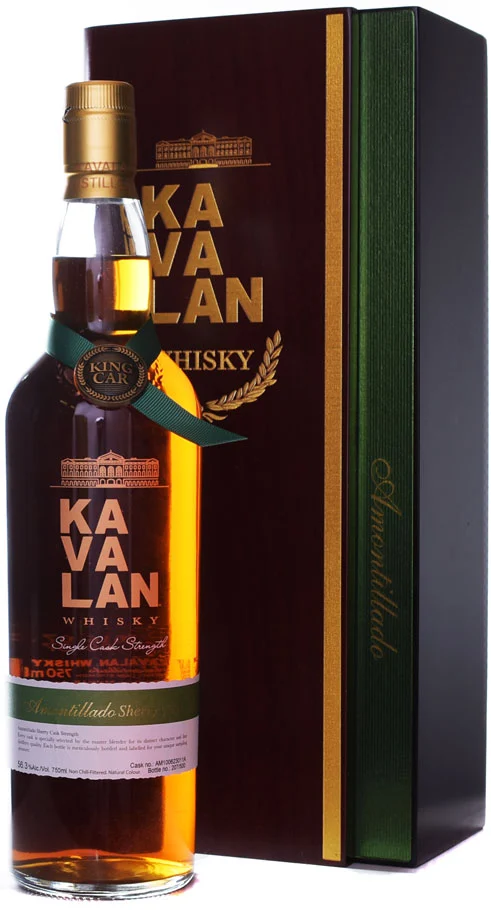 Kavalan Amontillado Sherry Cask Strength (56.3%) Single Malt Whisky - Whiskey