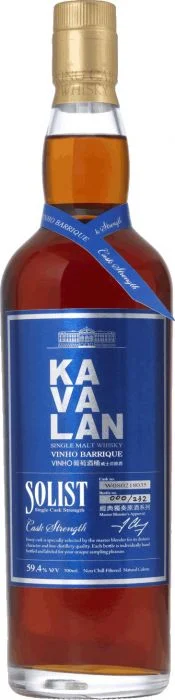 Kavalan Solist Vinho Barrique Cask Strength Single Malt Whisky - Whiskey