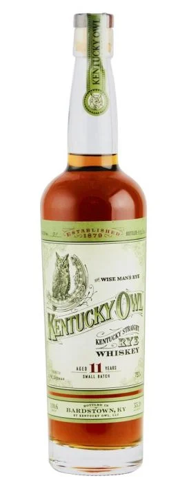 Lote de whisky de centeno puro Kentucky Owl n.° 1