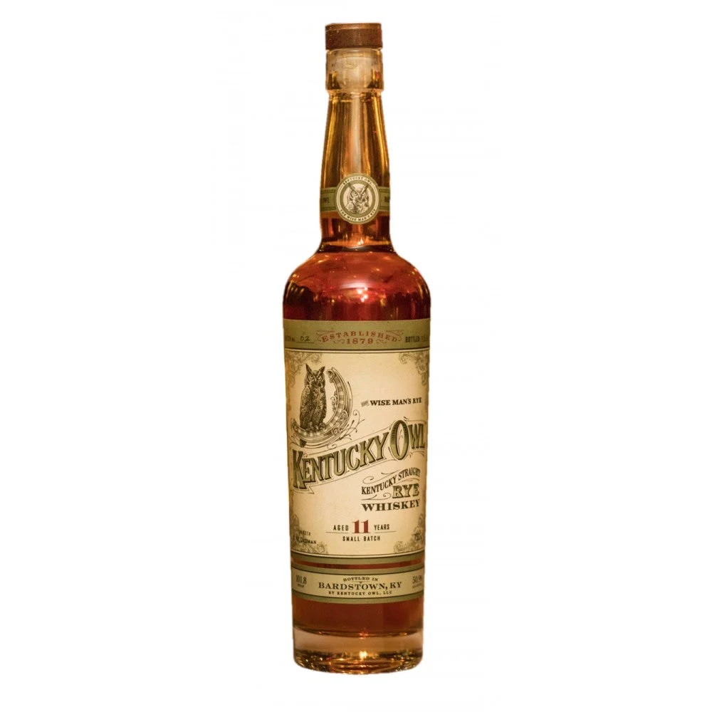 Lote de whisky de centeno puro Kentucky Owl n.º 2