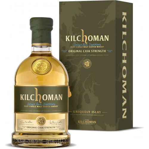 Kilchoman Original Cask Strength Islay Single Malt Scotch Whisky - Whiskey