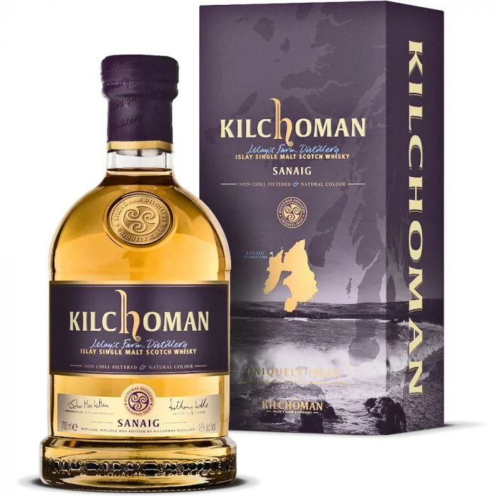 Kilchoman Sanaig Islay Single Malt Scotch Whisky - Whiskey