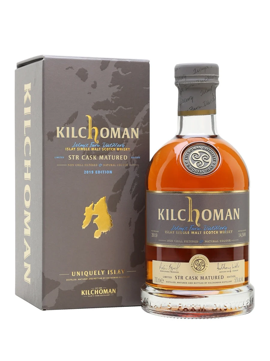 Kilchoman 2012 STR Cask Matured 2019 Edition Single Malt Scotch Whisky - Whiskey