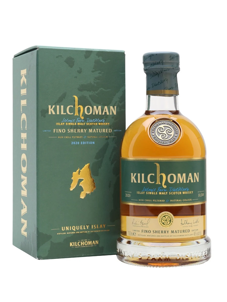 Kilchoman Fino Sherry Cask Bot.2020 Islay Single Malt Scotch Whisky | 700ML - Whiskey