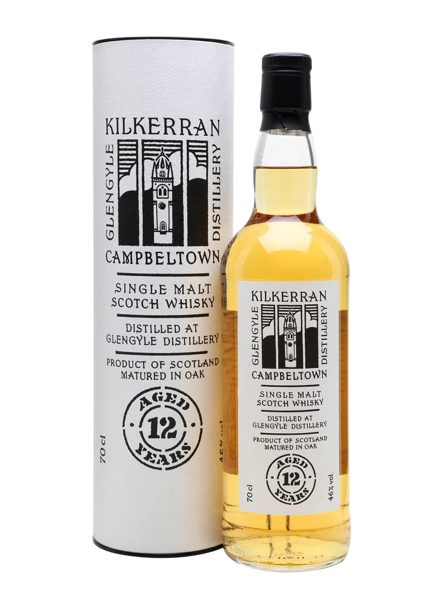 Whisky escocés de pura malta Kilkerran Campbeltown de 12 años | 700ML