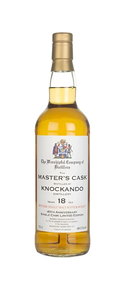 Knockando 18 Year Old - Master's Cask (The Worshipful Company of Distillers) Whiskey | 700ML
