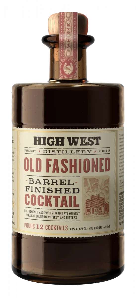 High West Old Fashioned Barrel Finished Cocktail - Liqueur