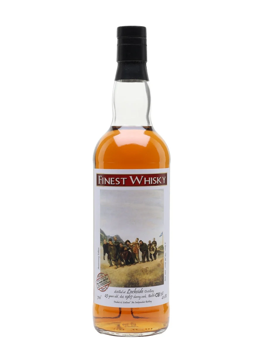 Lochside 1967 45 Year Old Finest Whisky Highland Single Malt Scotch Whisky Finest Whisky | 700ML - Whiskey
