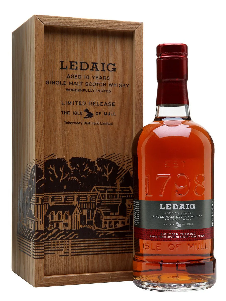 Ledaig 18 Year Old Single Malt Scotch Whisky - Whiskey