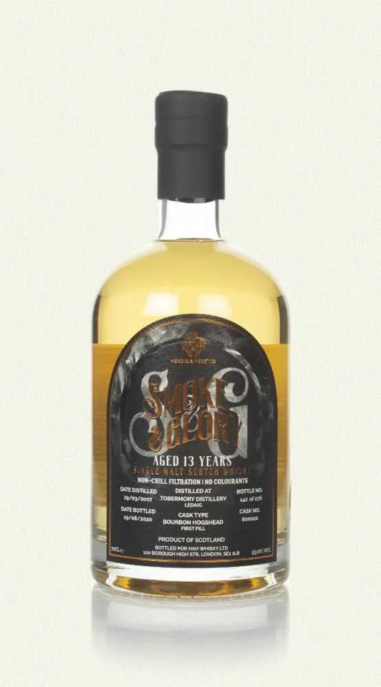 Ledaig 13 Year Old 2007 (cask 800022) - Smoke & Glory (Heroes & Heretics) Whiskey | 700ML