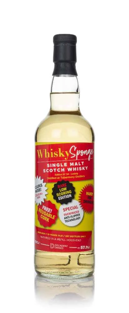 Ledaig 13 Year Old 2008 - Edition No.34 (Whisky Sponge & Decadent Drinks) Whisky | 700ML