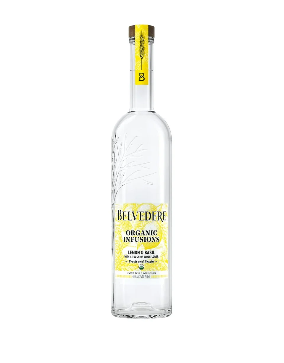 Belvedere Organic Infusions Lemon & Basil Vodka