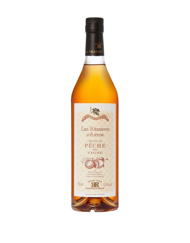 Les Reserves D'arton Crème De Peche De Vigne Liqueur