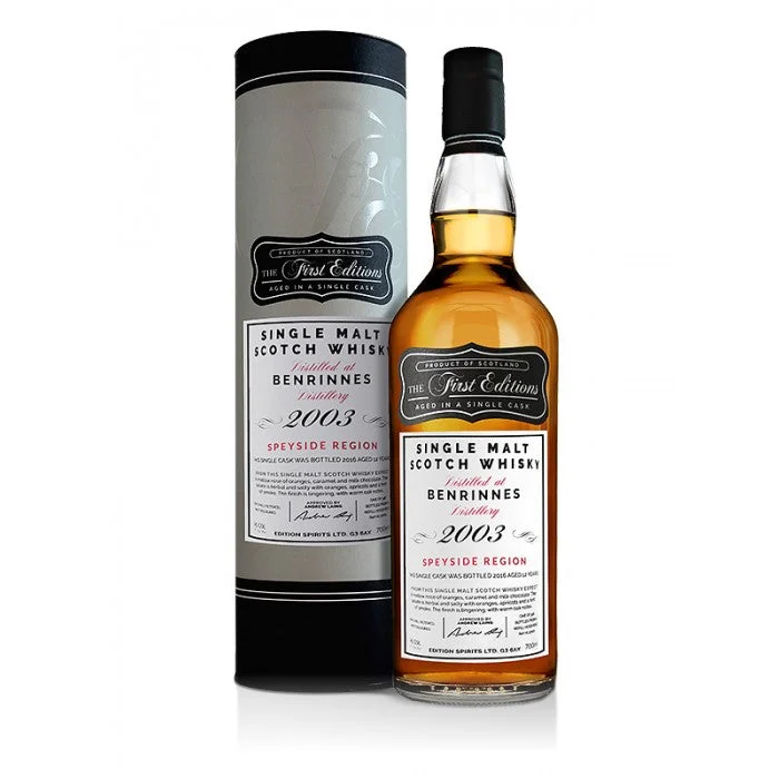 Benrinnes 2005 The First Editions 12 Year Old Single Malt Scotch Whisky - Whiskey