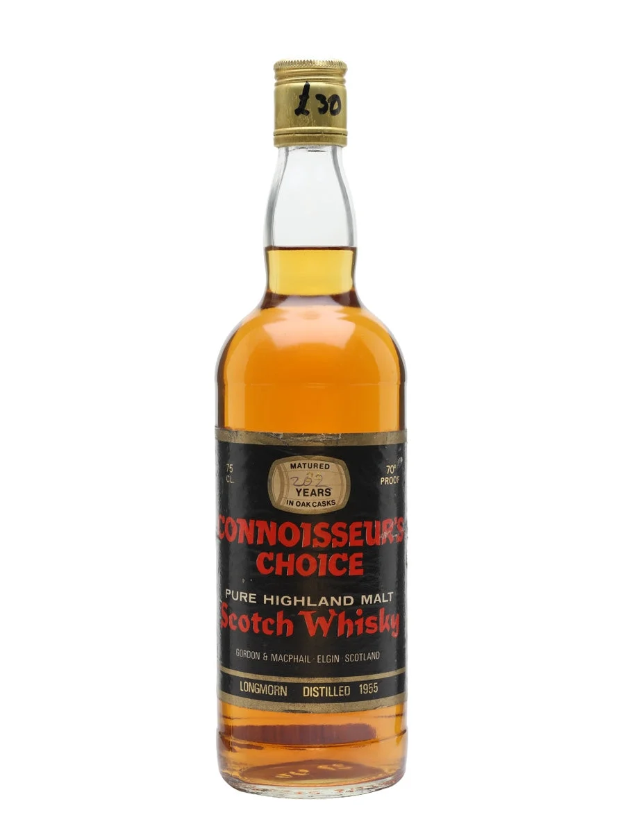 Longmorn 1955 24 Year Old Connoisseur's Choice Speyside Single Malt Scotch Whisky - Whiskey