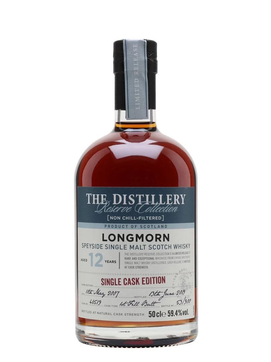 Longmorn 2007 12 años Sherry Cask Distillery Edition Speyside Single Malt Scotch Whisky | 500ML