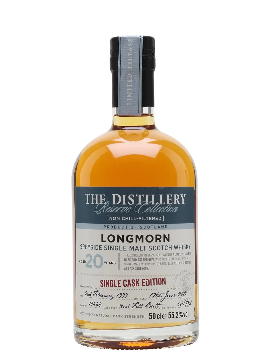 Longmorn 1999 20 Year Old Distillery Edition Speyside Single Malt Scotch Whisky | 500ML - Whiskey