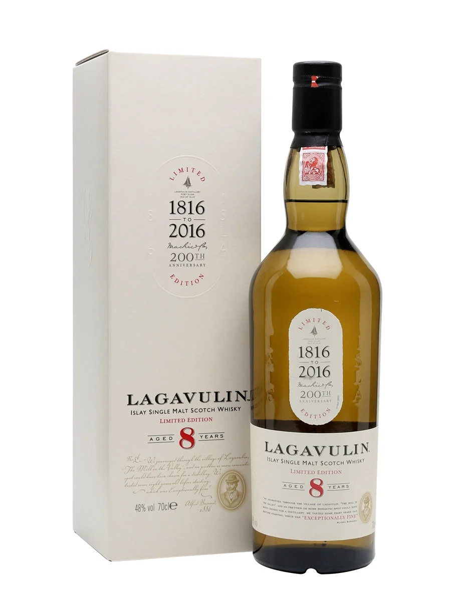 Whisky escocés de pura malta Islay del 200 aniversario de Lagavulin 8 años | 700ML