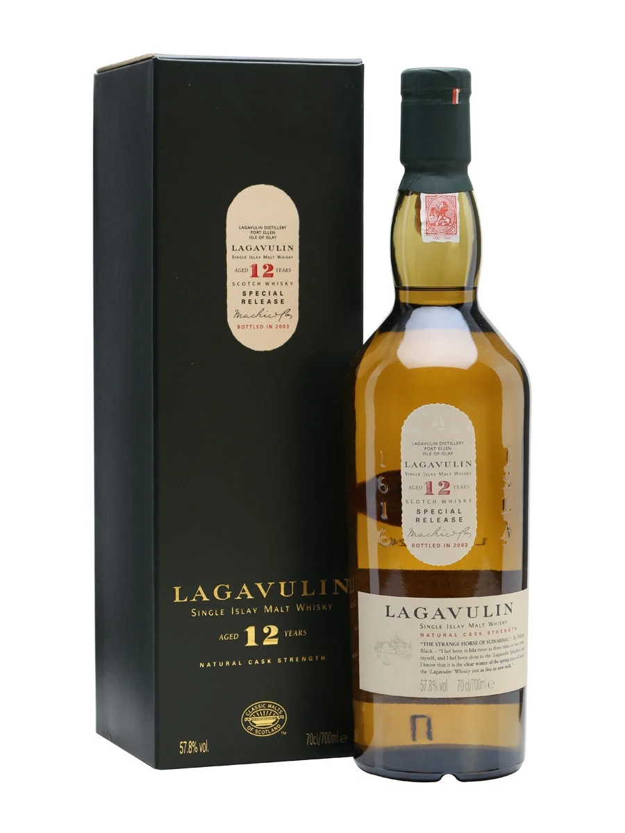 Lagavulin 12 Year Old Bot.2003 3rd Release Islay Single Malt Scotch Whisky | 700ML - Whiskey